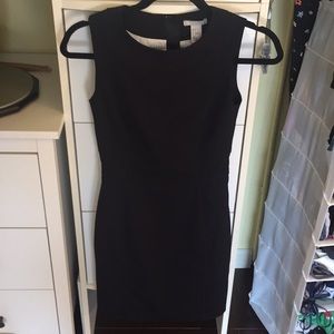 Black bodycon dress